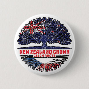 Czech Republic Czech New Zealander New Zealand Button