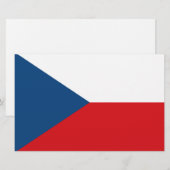 Czech Republic Flag (Front/Back)