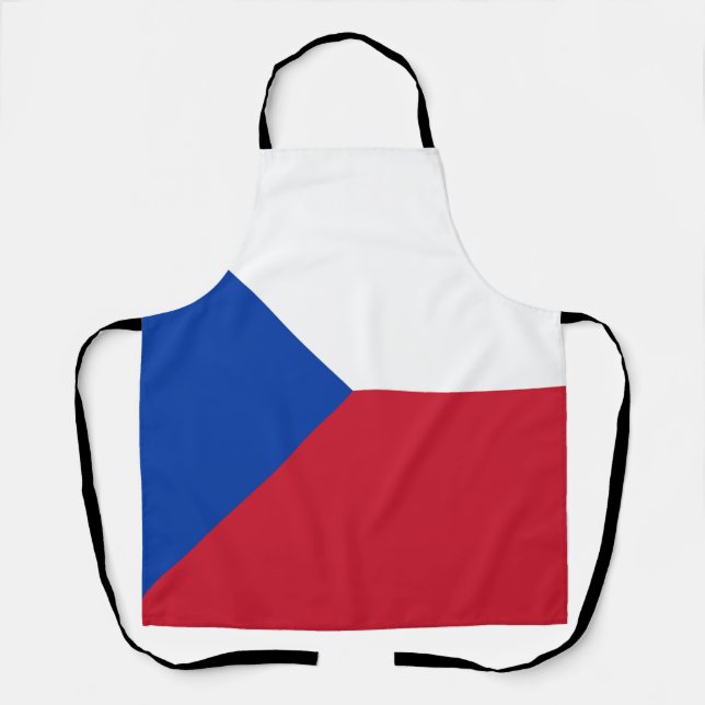 Czech Republic flag Apron (Front)