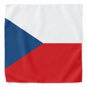 Czech Republic flag Bandana