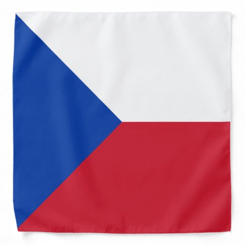 Czech Republic flag Bandana