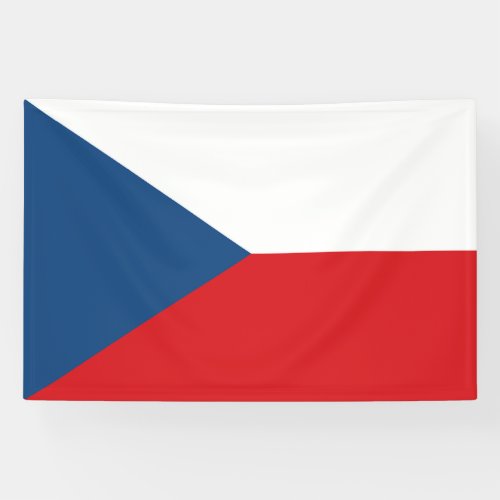 Czech Republic Flag Banner