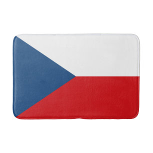 Czech Republic Flag Bath Mat