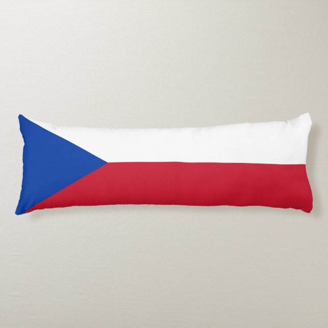 Czech Republic flag Body Pillow (Front)
