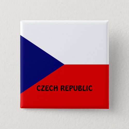 Czech Republic flag Button