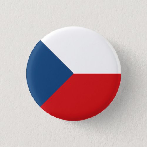 Czech Republic Flag Button