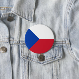Czech Republic flag Button