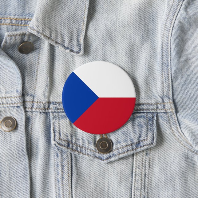 Czech Republic flag Button (In Situ)