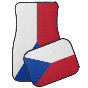 Czech Republic flag Car Floor Mat