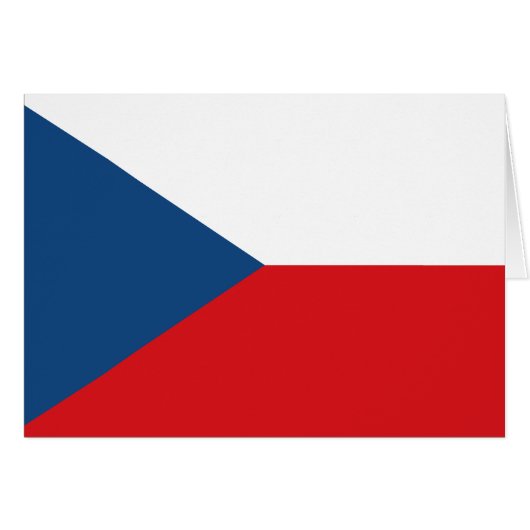 Czech Republic Flag Cards (Front Horizontal)