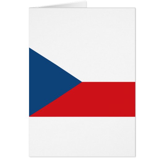 Czech Republic Flag Cards (Front)