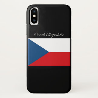 Czech Republic Flag - Ceska Republika iPhone X Case