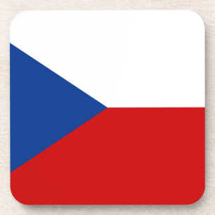 Czech Republic Flag Coaster