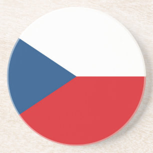 Czech Republic Flag Coaster