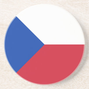 Czech Republic flag Coaster