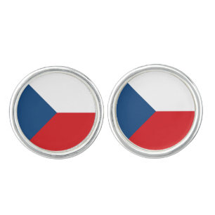 Czech Republic Flag Cufflinks