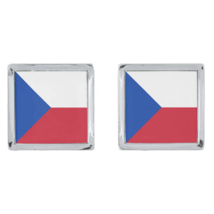 Czech Republic flag Cufflinks