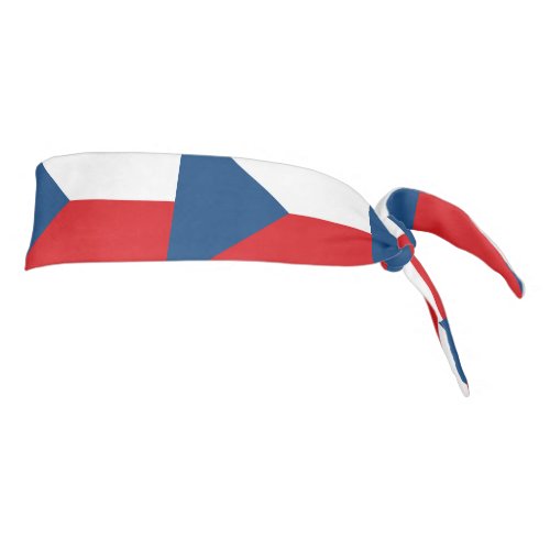 Czech Republic Flag Czech Patriotic Tie Headband