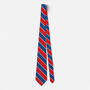 Czech Republic Flag Elegant Patriotic Neck Tie