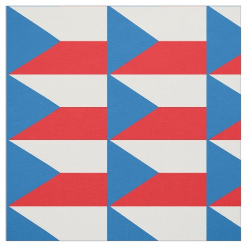 Czech Republic Flag Fabric