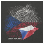 Czech Republic flag Fabric