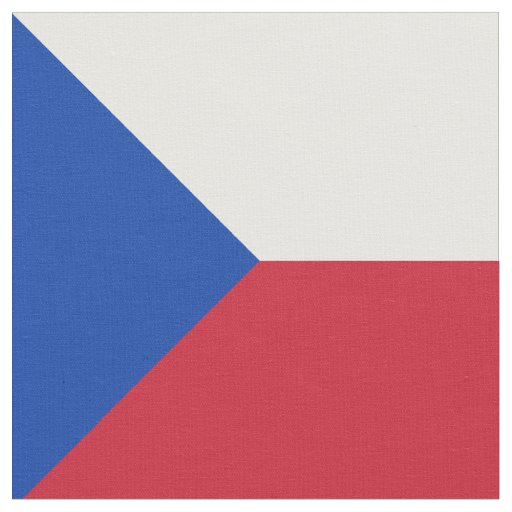 Czech Republic flag Fabric