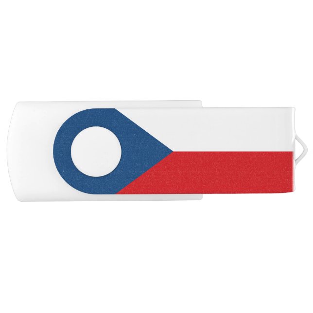 Czech Republic Flag Flash Drive (Front)