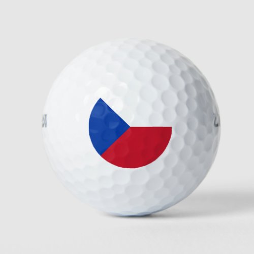 Czech Republic flag Golf Balls