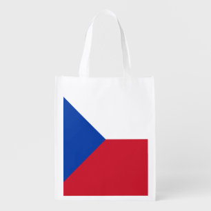 Czech Republic flag Grocery Bag