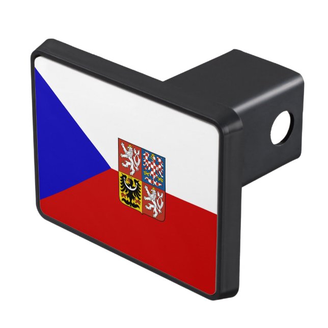 Czech Republic flag Hitch Cover (Top Right)