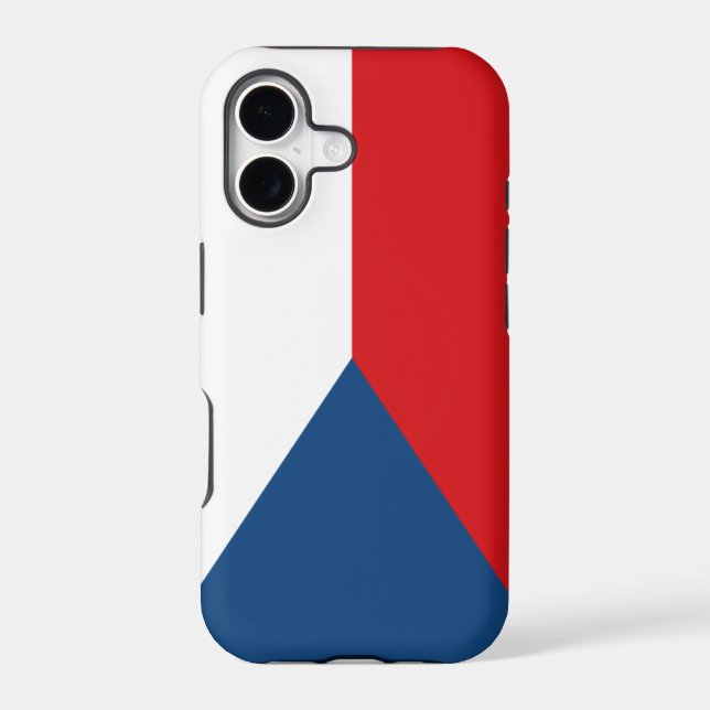 Czech Republic Flag Iphone Case (Back)