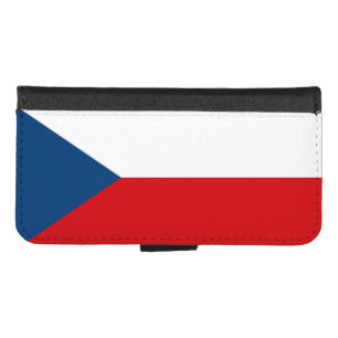 Czech Republic Flag iPhone 8/7 Wallet Case