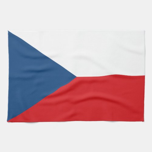 Czech Republic Flag Kitchen Towel