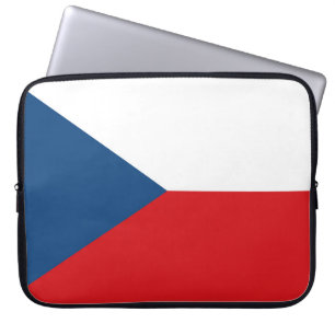 Czech Republic Flag Laptop Sleeve