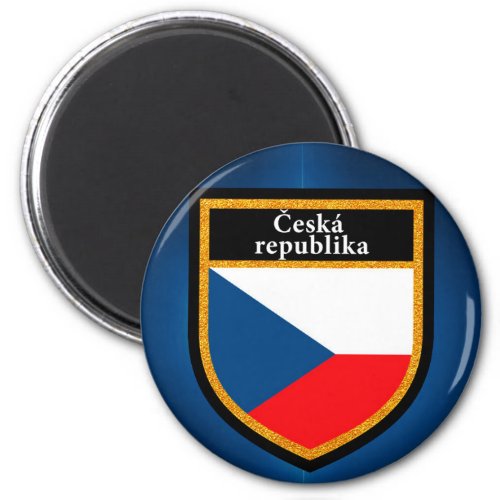 Czech Republic Flag Magnet