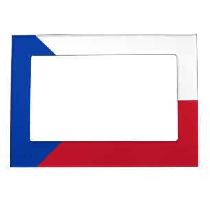Czech Republic flag Magnetic Frame