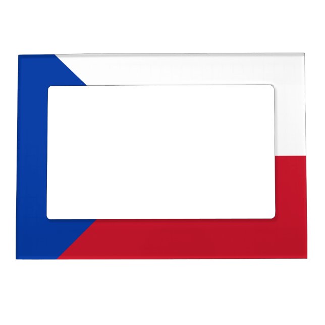 Czech Republic flag Magnetic Frame (Front)