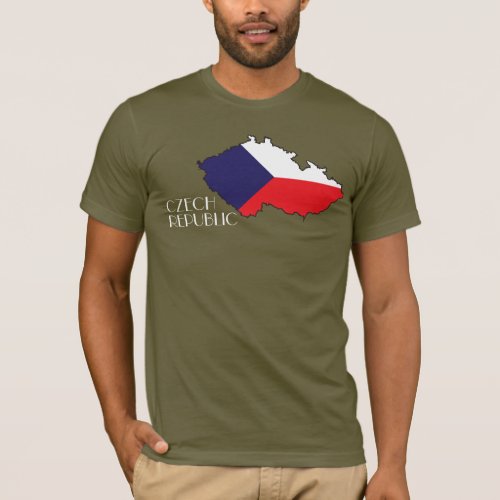 Czech Republic Flag_Map Shirt