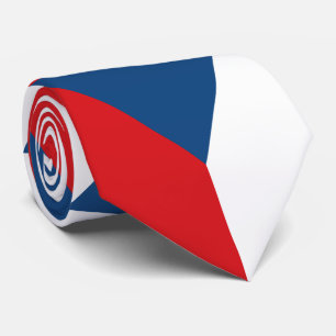 Czech Republic Flag Neck Tie