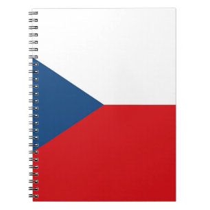 Czech Republic Flag Notebook