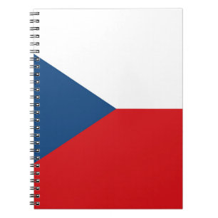 Czech Republic Flag Notebook