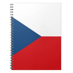 Czech Republic Flag Notebook