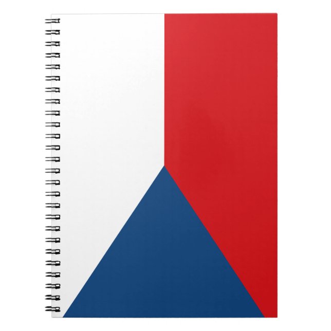 Czech Republic Flag Notebook (Front)