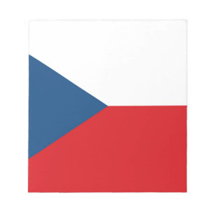 Czech Republic Flag Notepad