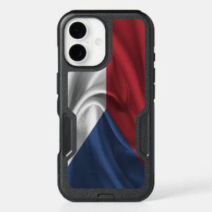Czech Republic Flag iPhone 16 Case