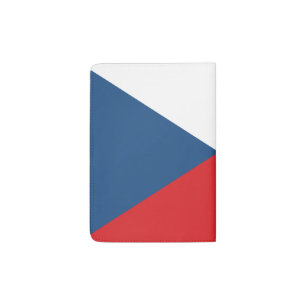 Czech Republic flag Passport Holder