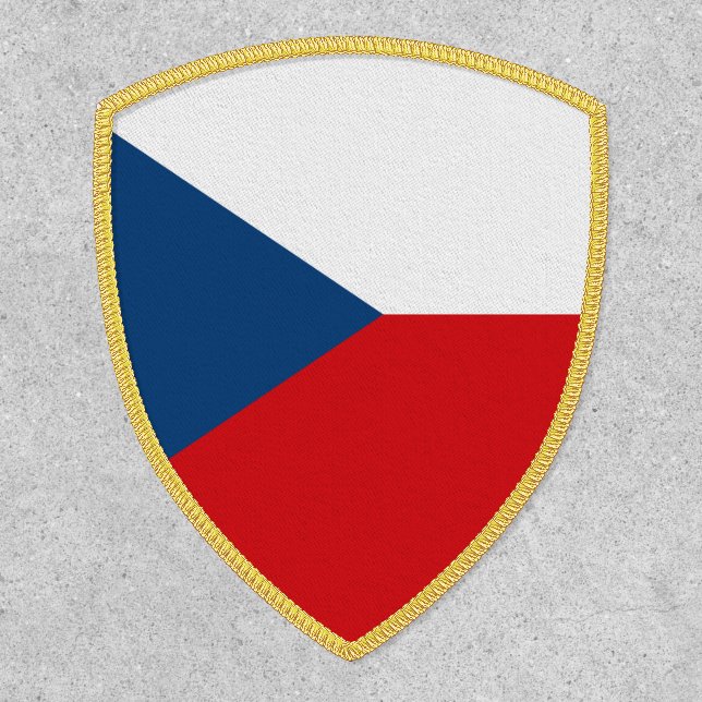 Czech Republic flag Patch (Front)