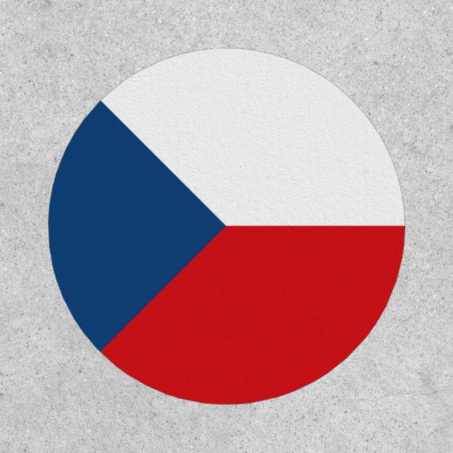 Czech Republic Flag Patch (Front)