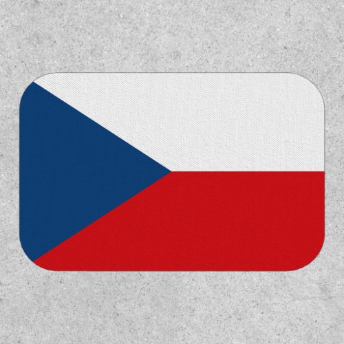 Czech Republic Flag Patch