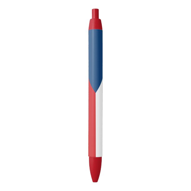 Czech Republic Flag Pen (Front Vertical)